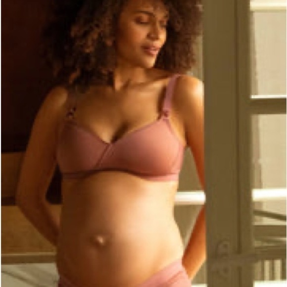 Cache Coeur maternity and nursing bra terracotta - Picture 6 of 9